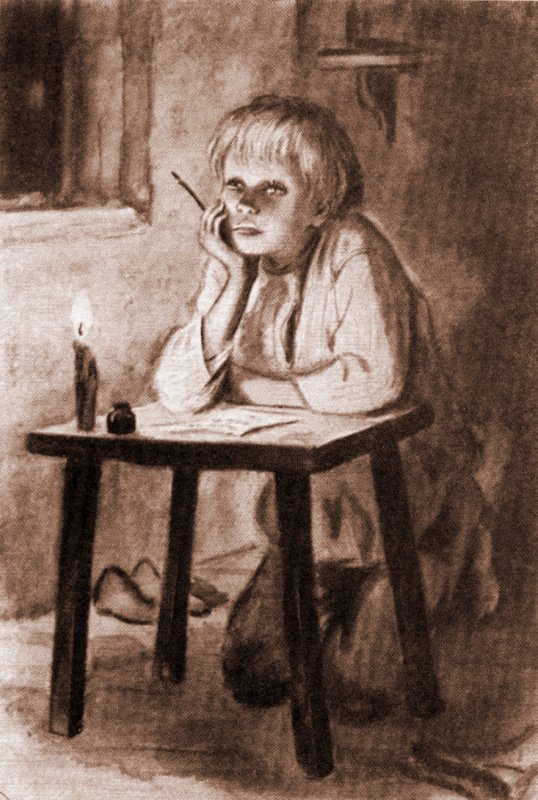 Чехов Ванька иллюстрации к рассказу