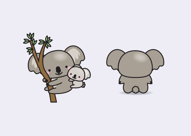 Чиби коала
