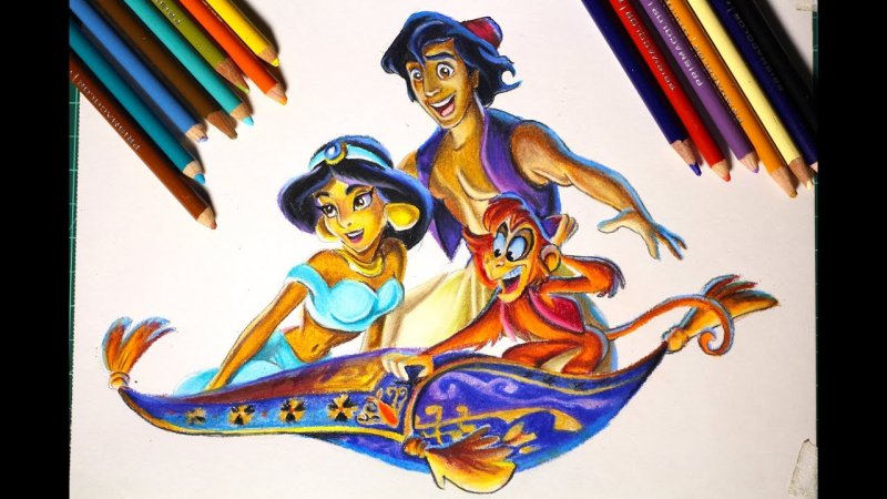 Алладин рисунок