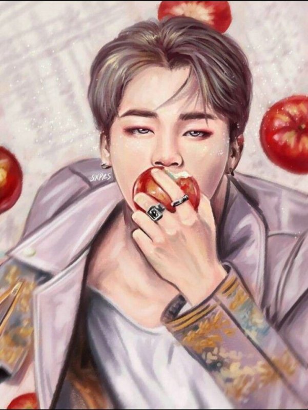 BTS Джин арт