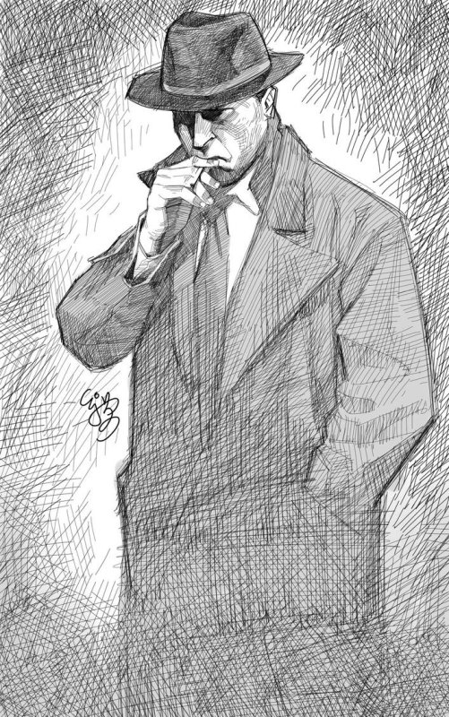 детективные иллюстрации