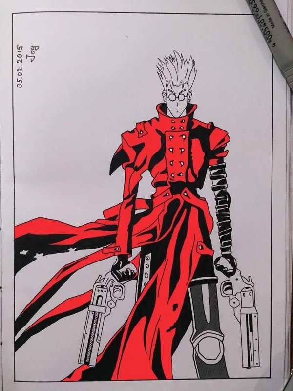 Trigun Алукард Данте