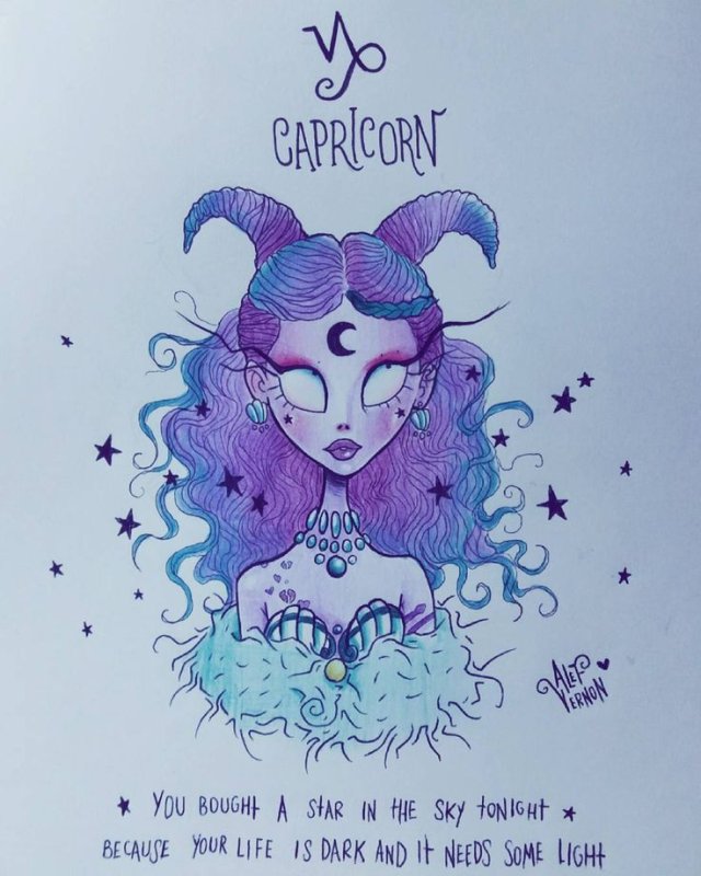 Tim Burton Art знаки зодиака