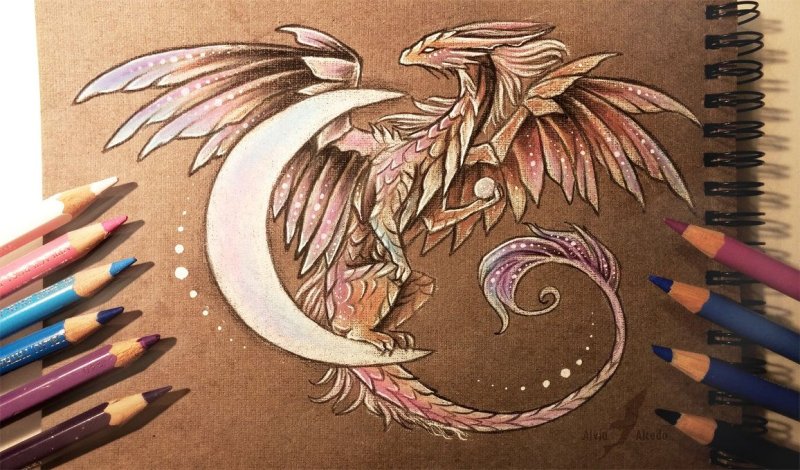 Alvia Alcedo космические драконы