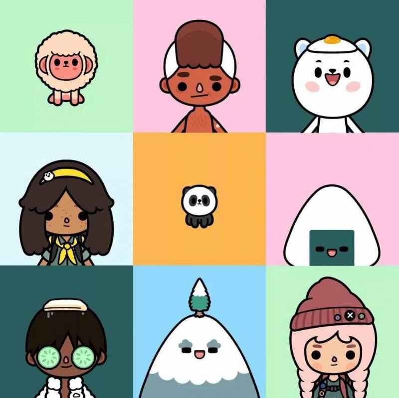 Toca boca Life персонажи