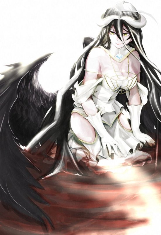 Альбедо невеста Overlord
