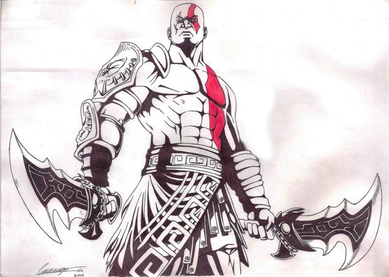 Кратос God of War 1