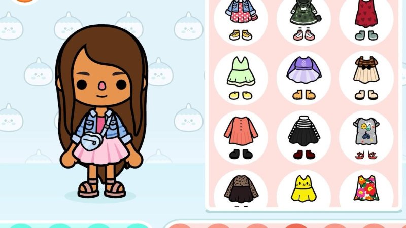 Toca boca World одежда