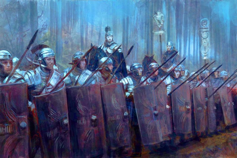 Римский Центурион арт битва