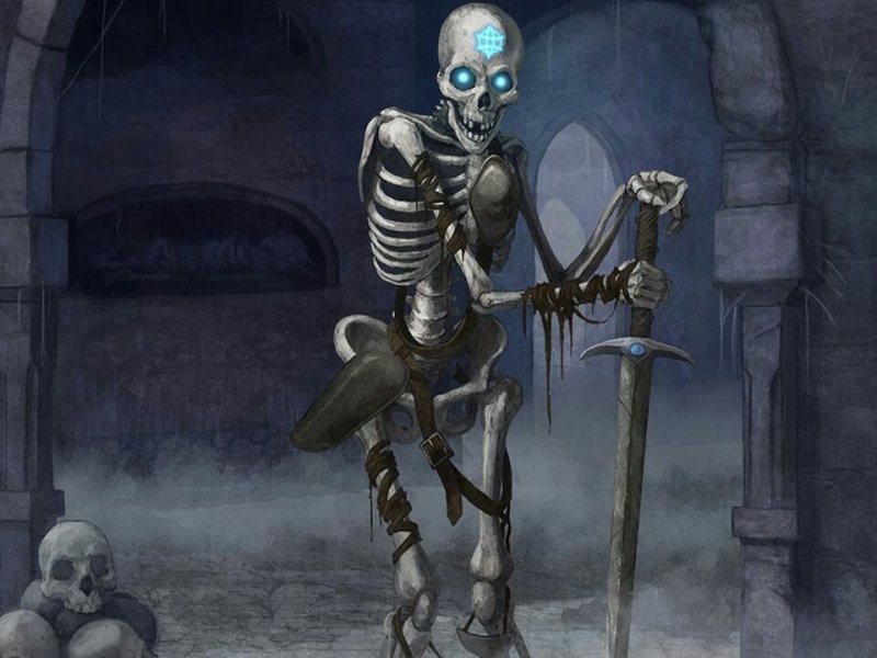Скелет воин homm3