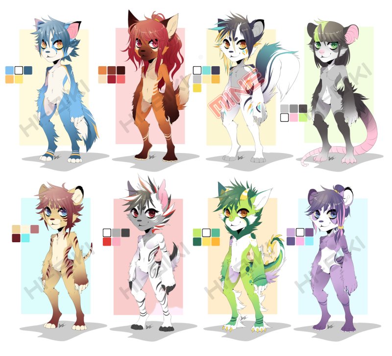 Чиби фурри Лис