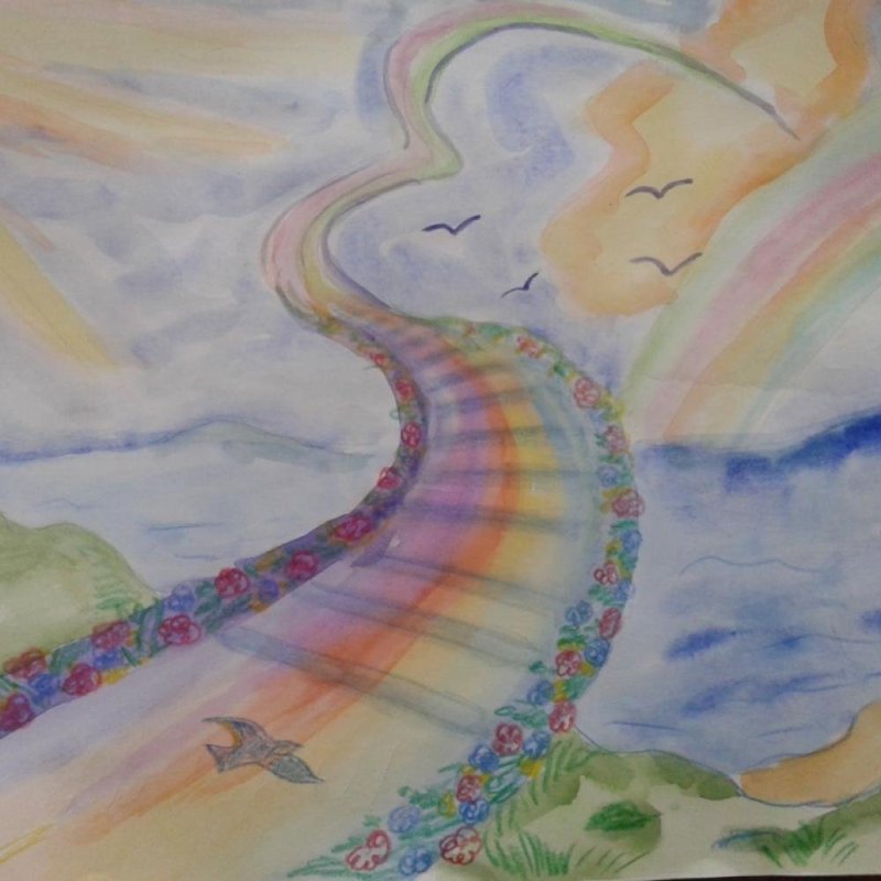 дорога рисунок