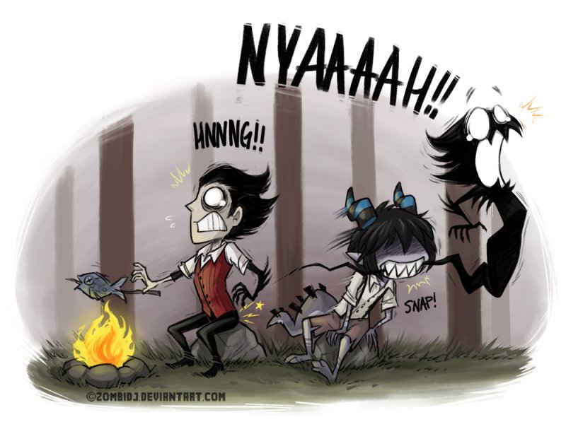 Don't Starve Вебер и Уилсон