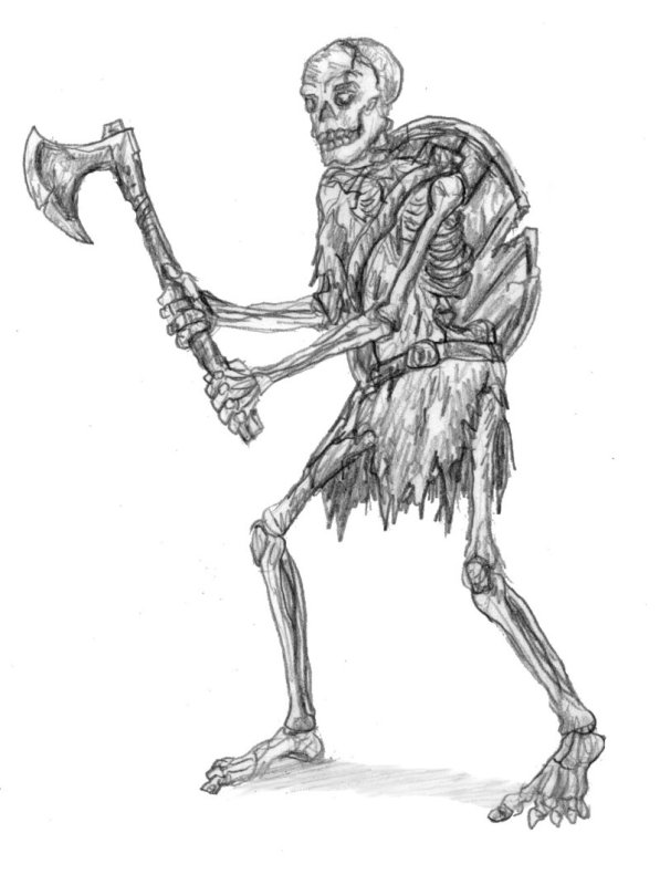 Скелет ДНД