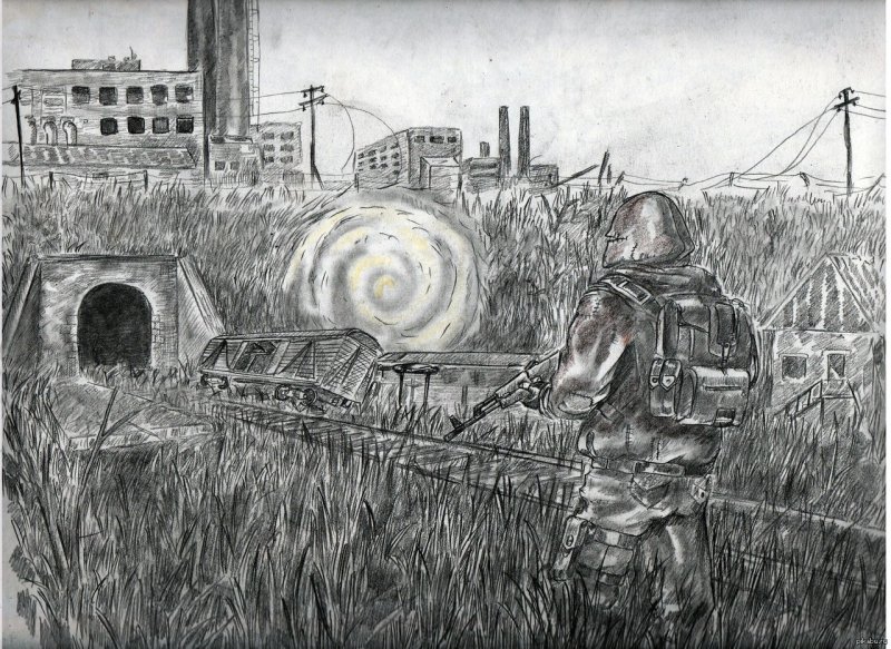 Метро 2033 пикник на обочине