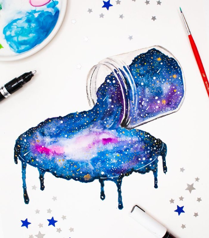Идеи для рисунков красками