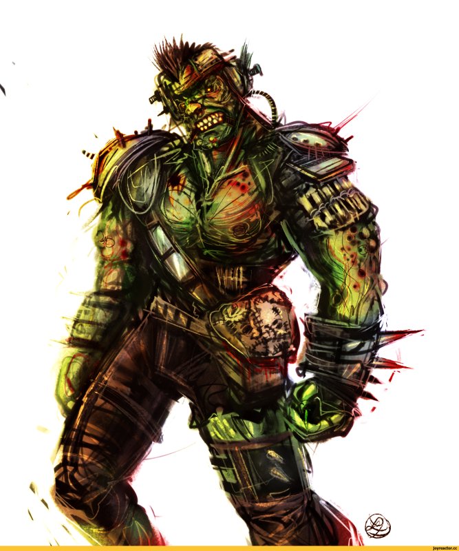 Супермутант Бегемот в Fallout