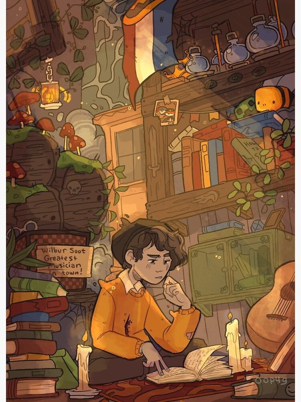 Уилбур арт Dream smp