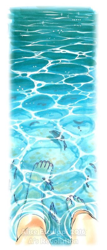 Аниме вода