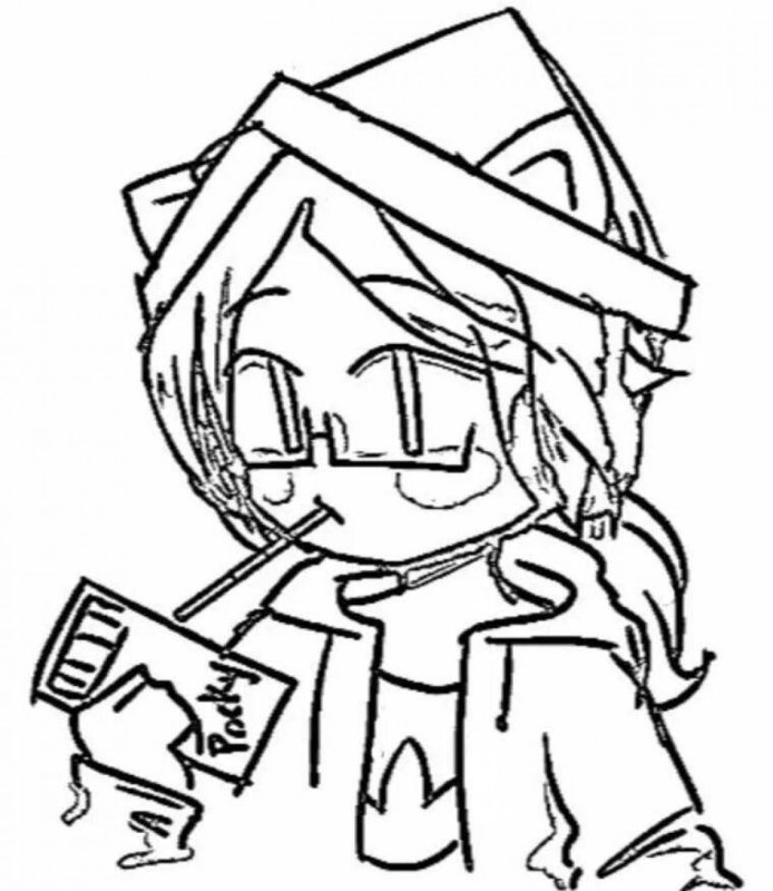 Раскраска РОБЛОКС