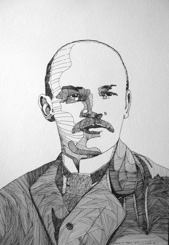 Ленин набросок