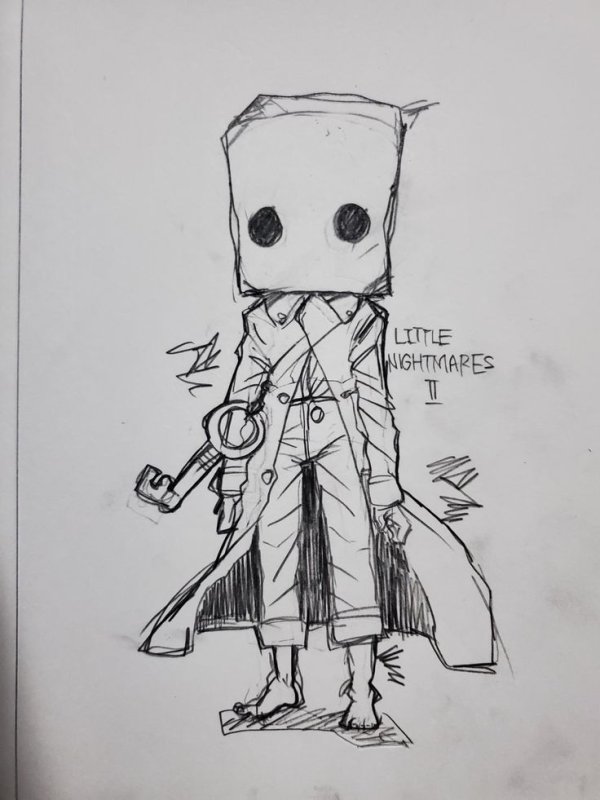 Little Nightmares эскиз