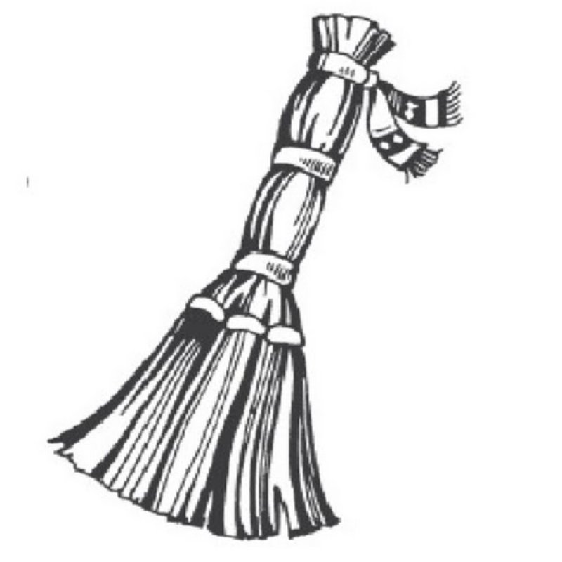 Веник рисунок