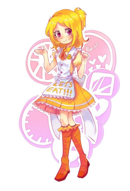 Чика ФНАФ аниме