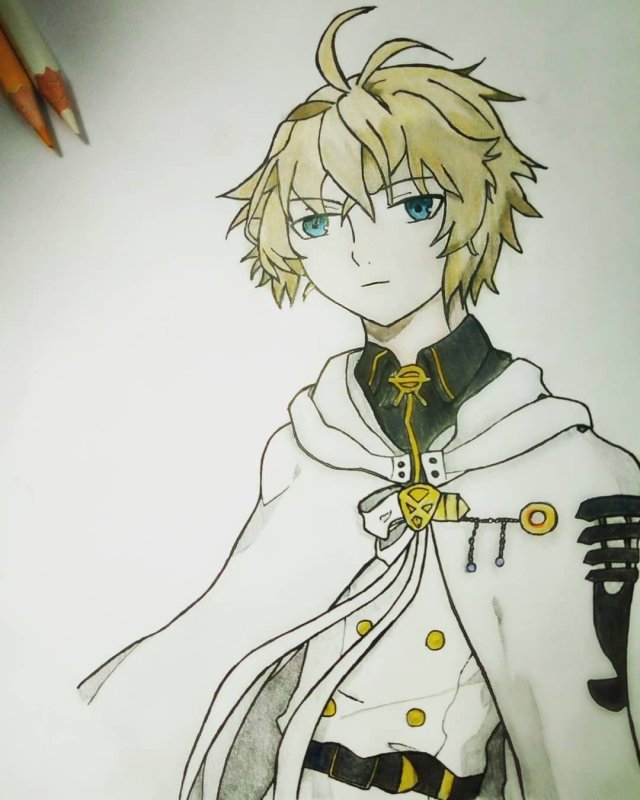 Серафим карандашом
