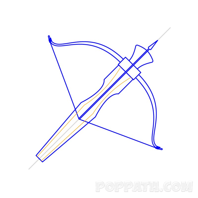 Рисовать арбалет