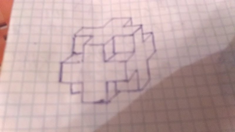 Рисунки по клеточкам ручкой