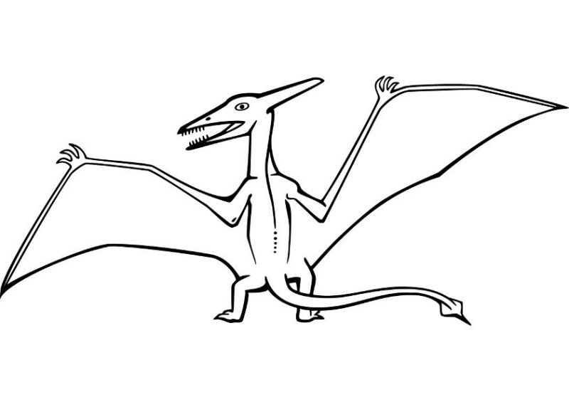 Птеродактиль рисунок