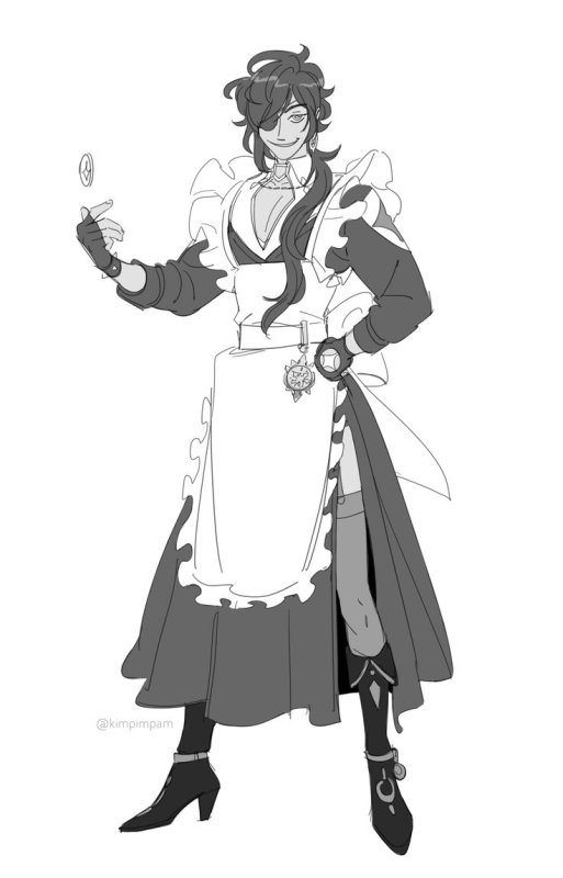 кэйа геншин