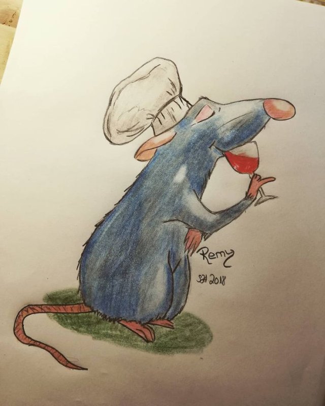 Рататуй рисунок