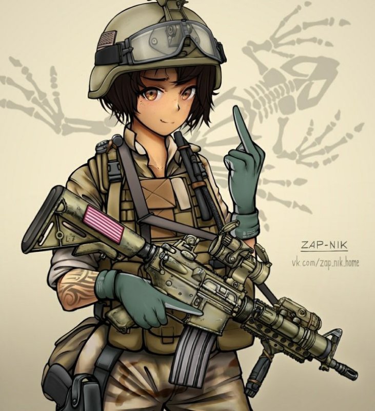 Аниме сталкер Zapnik