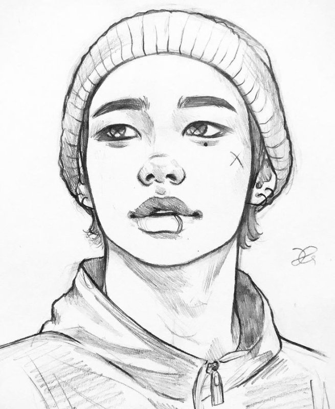 Stray Kids Хенджин арт