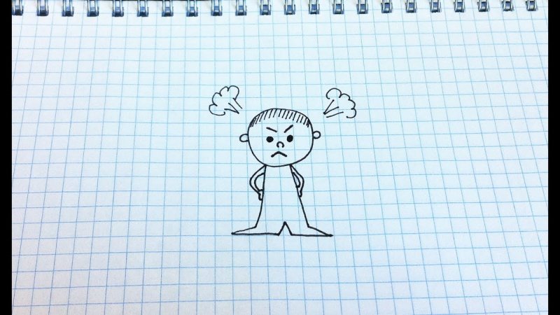 Рисунок ручкой легкий