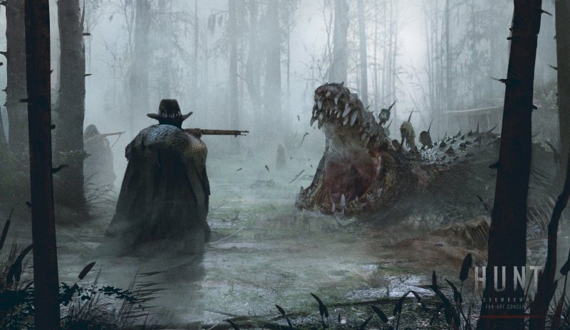 Hunt Showdown охотники