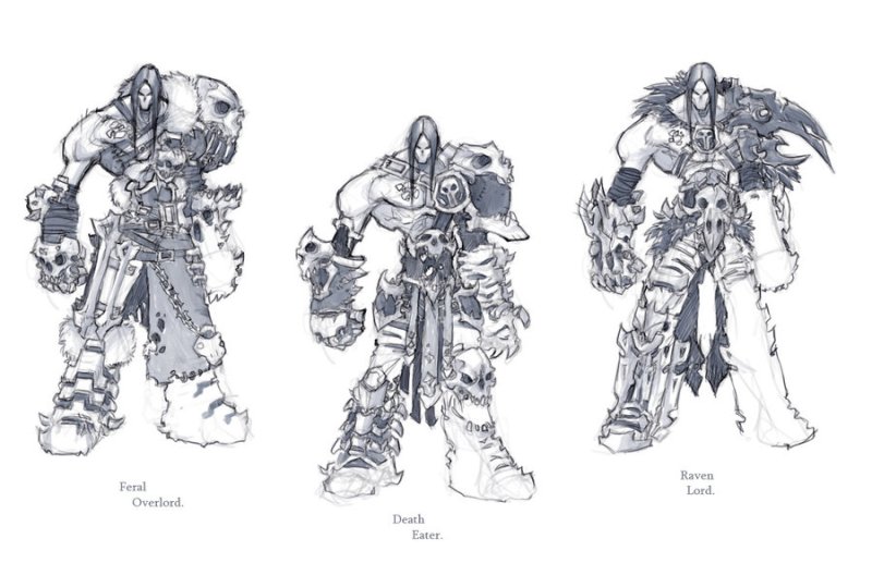 Darksiders 2 концепт арт
