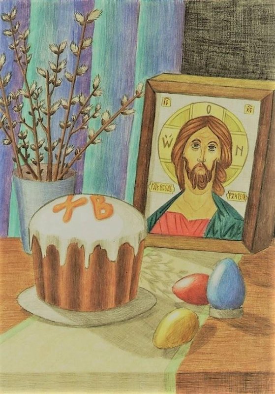 Пасхальные темы для рисования