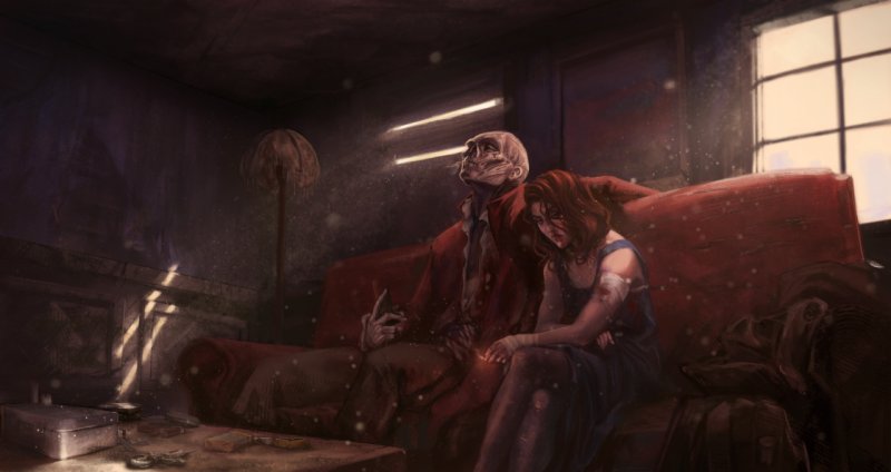 Fallout 4 Хэнкок арт