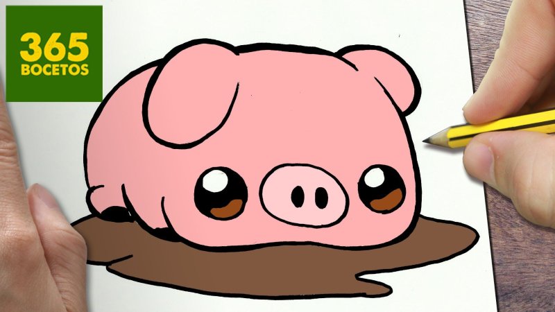 Простые кавайные рисунки