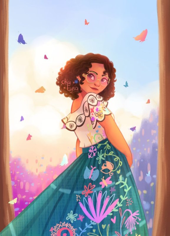 Энканто мультфильм Изабелла