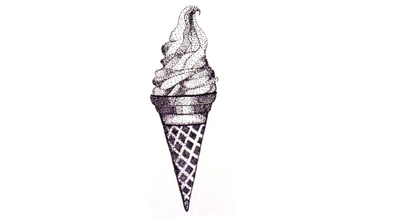 рисунки мороженого