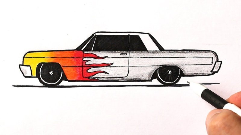 Автомобиль рисунок