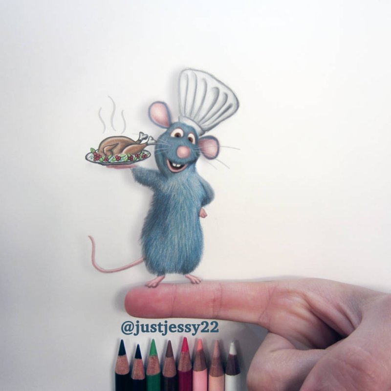 Рисовать рататуя