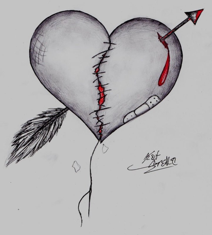 Сердце рисунок