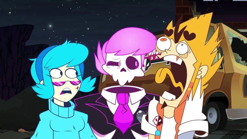 Mystery Skulls animated Мистери