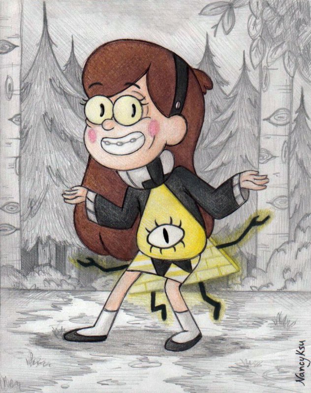 Гравити Фолз Диппер и Мейбл