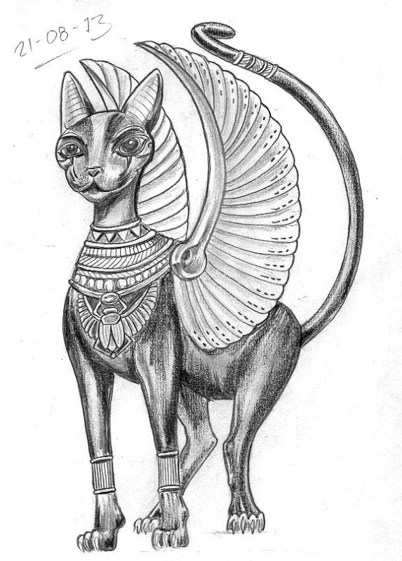 Богиня Египта кошка Бастет